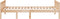 vidaXL - Kinderbed - zonder - matras - massief - grenenhout - 90x190 - cm