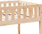 vidaXL - Kinderbed - zonder - matras - massief - grenenhout - 90x190 - cm