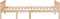 vidaXL - Kinderbed - zonder - matras - massief - grenenhout - 90x200 - cm