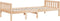 vidaXL - Kinderbed - zonder - matras - massief - grenenhout - 90x200 - cm
