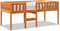 vidaXL - Kinderbed - zonder - matras - massief - grenenhout - wasbruin - 90x190 - cm
