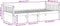 vidaXL - Kinderbed - zonder - matras - massief - grenenhout - wasbruin - 75x190 - cm