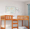vidaXL - Kinderbed - zonder - matras - massief - grenenhout - wasbruin - 90x190 - cm