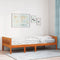 vidaXL - Kinderbed - zonder - matras - massief - grenenhout - wasbruin - 75x190 - cm