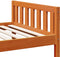 vidaXL - Kinderbed - zonder - matras - massief - grenenhout - wasbruin - 90x190 - cm