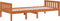 vidaXL - Kinderbed - zonder - matras - massief - grenenhout - wasbruin - 90x200 - cm