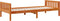 vidaXL - Kinderbed - zonder - matras - massief - grenenhout - wasbruin - 90x190 - cm