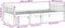 vidaXL - Kinderbed - zonder - matras - massief - grenenhout - wasbruin - 90x200 - cm