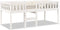 vidaXL - Kinderbed - zonder - matras - massief - grenenhout - wit - 80x200 - cm