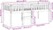 vidaXL - Kinderbed - zonder - matras - massief - grenenhout - wit - 90x200 - cm