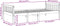 vidaXL - Kinderbed - zonder - matras - massief - grenenhout - wit - 90x190 - cm