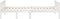 vidaXL - Kinderbed - zonder - matras - massief - grenenhout - wit - 90x200 - cm