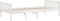 vidaXL - Kinderbed - zonder - matras - massief - grenenhout - wit - 80x200 - cm