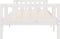vidaXL - Kinderbed - zonder - matras - massief - grenenhout - wit - 90x190 - cm