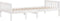 vidaXL - Kinderbed - zonder - matras - massief - grenenhout - wit - 90x200 - cm