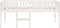 vidaXL - Kinderbed - zonder - matras - massief - grenenhout - wit - 80x200 - cm