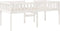 vidaXL - Kinderbed - zonder - matras - massief - grenenhout - wit - 90x200 - cm