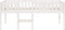 vidaXL - Kinderbed - zonder - matras - massief - grenenhout - wit - 90x190 - cm