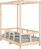 vidaXL - Kinderbedframe - 70x140 - cm - massief - grenenhout