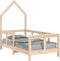 vidaXL - Kinderbedframe - 70x140 - cm - massief - grenenhout
