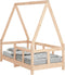 vidaXL - Kinderbedframe - 70x140 - cm - massief - grenenhout