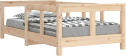 vidaXL - Kinderbedframe - 70x140 - cm - massief - grenenhout