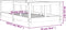 vidaXL - Kinderbedframe - 70x140 - cm - massief - grenenhout