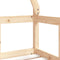 vidaXL - Kinderbedframe - 70x140 - cm - massief - grenenhout