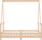 vidaXL - Kinderbedframe - 70x140 - cm - massief - grenenhout