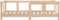 vidaXL - Kinderbedframe - 70x140 - cm - massief - grenenhout