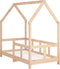 vidaXL - Kinderbedframe - 70x140 - cm - massief - grenenhout