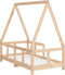 vidaXL - Kinderbedframe - 70x140 - cm - massief - grenenhout