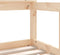 vidaXL - Kinderbedframe - 70x140 - cm - massief - grenenhout