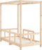 vidaXL - Kinderbedframe - 70x140 - cm - massief - grenenhout