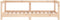 vidaXL - Kinderbedframe - 70x140 - cm - massief - grenenhout