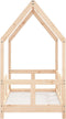 vidaXL - Kinderbedframe - 70x140 - cm - massief - grenenhout