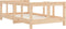 vidaXL - Kinderbedframe - 70x140 - cm - massief - grenenhout