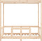vidaXL - Kinderbedframe - 70x140 - cm - massief - grenenhout