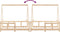 vidaXL - Kinderbedframe - 70x140 - cm - massief - grenenhout