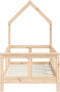 vidaXL - Kinderbedframe - 70x140 - cm - massief - grenenhout