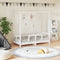 vidaXL - Kinderbedframe - 70x140 - cm - massief - grenenhout - wit