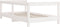 vidaXL - Kinderbedframe - 70x140 - cm - massief - grenenhout - wit