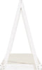 vidaXL - Kinderbedframe - 70x140 - cm - massief - grenenhout - wit