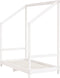 vidaXL - Kinderbedframe - 70x140 - cm - massief - grenenhout - wit