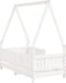 vidaXL - Kinderbedframe - 70x140 - cm - massief - grenenhout - wit