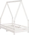 vidaXL - Kinderbedframe - 70x140 - cm - massief - grenenhout - wit