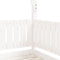 vidaXL - Kinderbedframe - 70x140 - cm - massief - grenenhout - wit