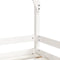 vidaXL - Kinderbedframe - 70x140 - cm - massief - grenenhout - wit