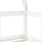 vidaXL - Kinderbedframe - 70x140 - cm - massief - grenenhout - wit