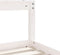 vidaXL - Kinderbedframe - 70x140 - cm - massief - grenenhout - wit